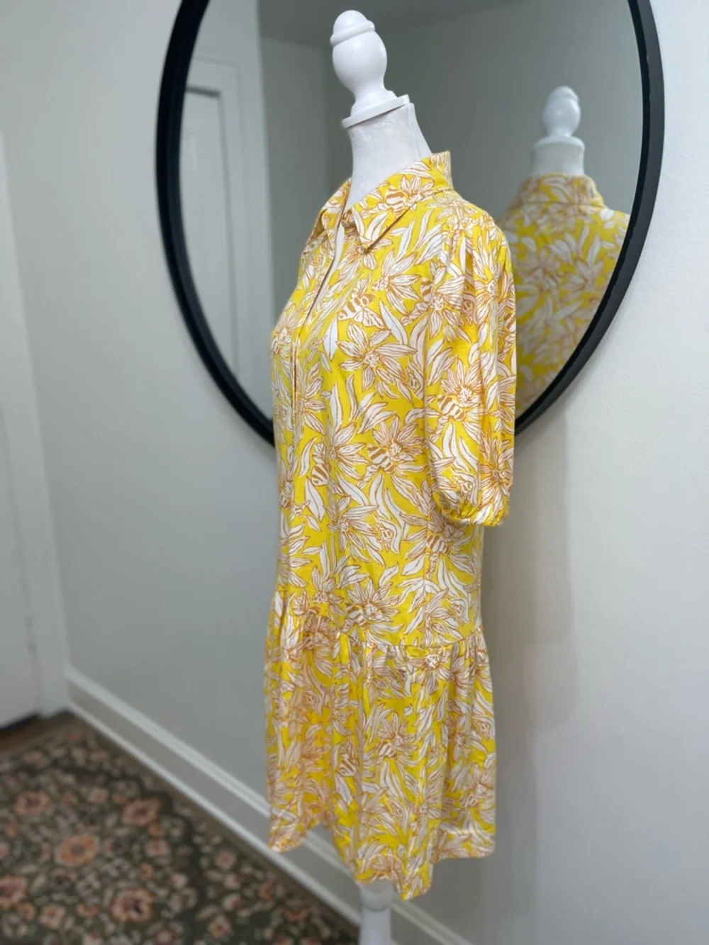 Lilly Pulitzer NWOT BINGLEY DRESS HIDEAWAY HONEYCOMB size Small - Picture 5 of 8